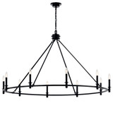 Coldwell Road 10 Light Oversized Chandelier by BSH - 147-BEL-1335389