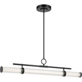 Morgan Lanes 48W 1 LED Linear Chandelier 9.5 Inch Tall and 8 Inch Wide by BSH - 147-BEL-1371142