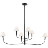 Gas Villas 6 Light XLarge Chandelier 23.25 Inch Tall and 6 Inch Wide by BSH - 147-BEL-1371153