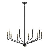 Virginia Edge 10 Light Oversized Chandelier by BSH - 147-BEL-1340437