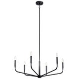 Chalk Piece 6 Light Large Round Chandelier by BSH - 147-BEL-1335409
