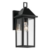 Crane Poplars 1 Light Small Outdoor Wall Mount 14 Inch Tall and 5.75 Inch Wide by BSH - 147-BEL-1374801