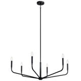 Chalk Piece 6 Light Oversized Chandelier by BSH - 147-BEL-1335282