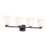 Crossfield Village 4 Light Bath Vanity 9.5 Inch Tall and 33.25 Inch Wide by BSH - 147-BEL-1363815