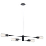 Cherry Tree Glade 4 Light Minimalistic Linear Chandelier by BSH - 147-BEL-1340443
