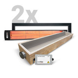 Electric Heater WiFi Controller Flush Mount Frame and Box Bundle By Eurofase - Bundle-H-WC-FMFB