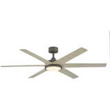 Rosedale Street 6 Blade In/Outdoor Ceiling Fan and Light Kit 64 Inch W by BSH - 103-BEL-1336605