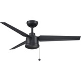 PC/DC 3 Blade Ceiling Fan 14.91 Inch Tall and 52 Inch Wide by BSH - 103-BEL-1278446