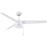 PC/DC 3 Blade Ceiling Fan 14.91 Inch Tall and 52 Inch Wide by BSH - 103-BEL-1278446