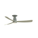 Dean's Gardens 3 Blade Flush Ceiling Fan with Knurled Light Kit 52 Inch by BSH - 103-BEL-1376964