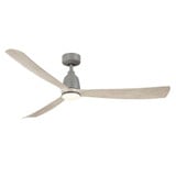 Dean's Gardens 3 Blade Ceiling Fan with Light Kit 60 Inch Wide by BSH - 103-BEL-1376980