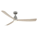 Dean's Gardens 3 Blade Ceiling Fan with Light Kit 60 Inch Wide by BSH - 103-BEL-1376980