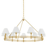 Villa Gardens 9 Light Chandelier 26 Inch Tall and 50 Inch Wide by BSH - 116-BEL-1371417