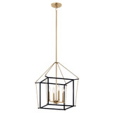Shrewsbury Oaks 4 Light Large Foyer Pendant 21.25 Inch Tall by BSH - 147-BEL-1335403
