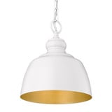 Holmes 1 Light Small Pendant by Golden - 0316-M1L