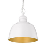 Holmes 1 Light Small Pendant by Golden - 0316-M1L