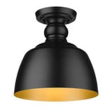 Beach Limes 1 Light 9 Inch Wide Semi Flush Mount by Bailey Street Home - 170-BEL-1093719