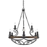 Houghton Parkway 9 Light Oversized Chandelier by Bailey Street Home - 170-BEL-1044185