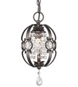 Ella 1 Light Small Pendant by Golden - 1323-M1L