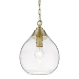 Ariella 1 Light Small Pendant by Golden - 1094-S