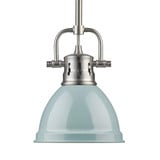 Duncan 1 Light Small Pendant 8.38 Inch Tall by Golden - 3604-M1L
