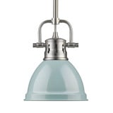 Duncan 1 Light Small Pendant 8.38 Inch Tall by Golden - 3604-M1L