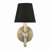 Waverly 1 Light Candle Style Wall Sconce by Golden - 3500-1W