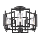 Marco 4 Light 16 Inch Wide Flush Flush Mount by Golden - 6068-FM