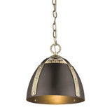 Aldrich 1 Light Small Pendant by Golden - 6928-S