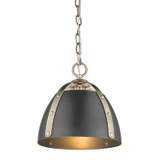 Aldrich 1 Light Small Pendant by Golden - 6928-S