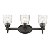 Parrish 3 Light Vanity Light by Golden - 8001-BA3