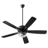 Ovation 5 Blade Patio Ceiling Fan with Light Kit 52 Inches Wide by BSH - 183-BEL-1295063