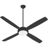 Expo 4 Blade Ceiling Fan with Light Kit 60 Inches Wide by BSH - 183-BEL-1294915