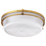 Port Moorings 16W 1 CCT LED Flush Mount 4 Inch Tall and 14 Inch Wide by BSH - 183-BEL-1367001
