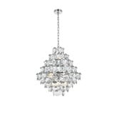 Fox Corner 15 Light Chandelier 25 Inch Tall and 24 Inch Wide by BSH - 390-BEL-1370300