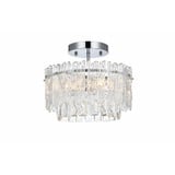 The Courtyards 3 Light Flush Mount 10 Inch Tall and 12 Inch Wide by BSH - 390-BEL-1366213