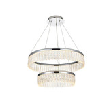 Naseby Fold 2 LED Light Medium Chandelier by BSH - 390-BEL-1337811