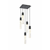 Brookfield Willows 6.5W 5 LED Pendant 19 Inch Tall and 16 Inch Wide by BSH - 390-BEL-1366220