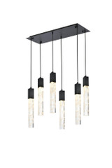 Brookfield Willows 6.5W 6 LED Pendant 19 Inch Tall and 12 Inch Wide by BSH - 390-BEL-1366222