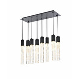 Brookfield Willows 6.5W 8 LED Pendant 19 Inch Tall and 12 Inch Wide by BSH - 390-BEL-1366223