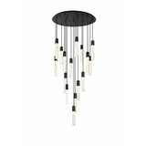 Brookfield Willows 6.5W 16 LED Chandelier 19 Inch Tall and 36 Inch Wide by BSH - 390-BEL-1366234