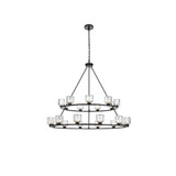 Chalk Leaze 21 Light Chandelier 40 Inch Tall and 48 Inch Wide by BSH - 390-BEL-1370344