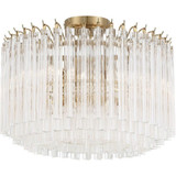 Watchhill Park 5 Light Semi Flush Mount 13 Inch Tall and 18 Inch Wide by BSH - 49-BEL-1364701