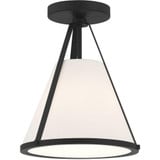 Dingle Hollies 1 Light 9.25 Inch Wide Semi Flush Mount by BSH - 49-BEL-1341928