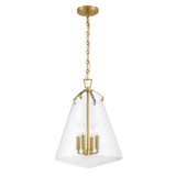 Jersey Field 4 Light Pendant 20 Inch Tall and 15.25 Inch Wide by BSH - 49-BEL-1366172