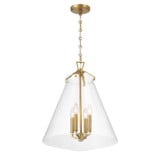Jersey Field 4 Light Pendant 22.5 Inch Tall and 18 Inch Wide by BSH - 49-BEL-1366173
