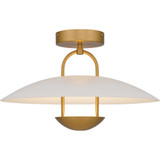 Tewkesbury Walk 14W LED Semi Flush Mount 11 Inch Tall and 18 Inch Wide by BSH - 71-BEL-1363507
