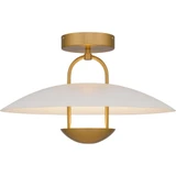 Tewkesbury Walk 14W LED Semi Flush Mount 11 Inch Tall and 18 Inch Wide by BSH - 71-BEL-1363507
