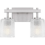 Moray Lea 2 Light Bath Vanity 9.25 Inch Tall and 13.5 Inch Wide by BSH - 71-BEL-1363514