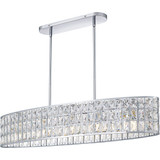 Buttermere Woodlands 5 Light Linear Chandelier 8.25 Inch and 42 Inch by BSH - 71-BEL-1363559